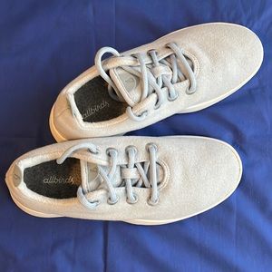 allbirds shoes light blue size 8